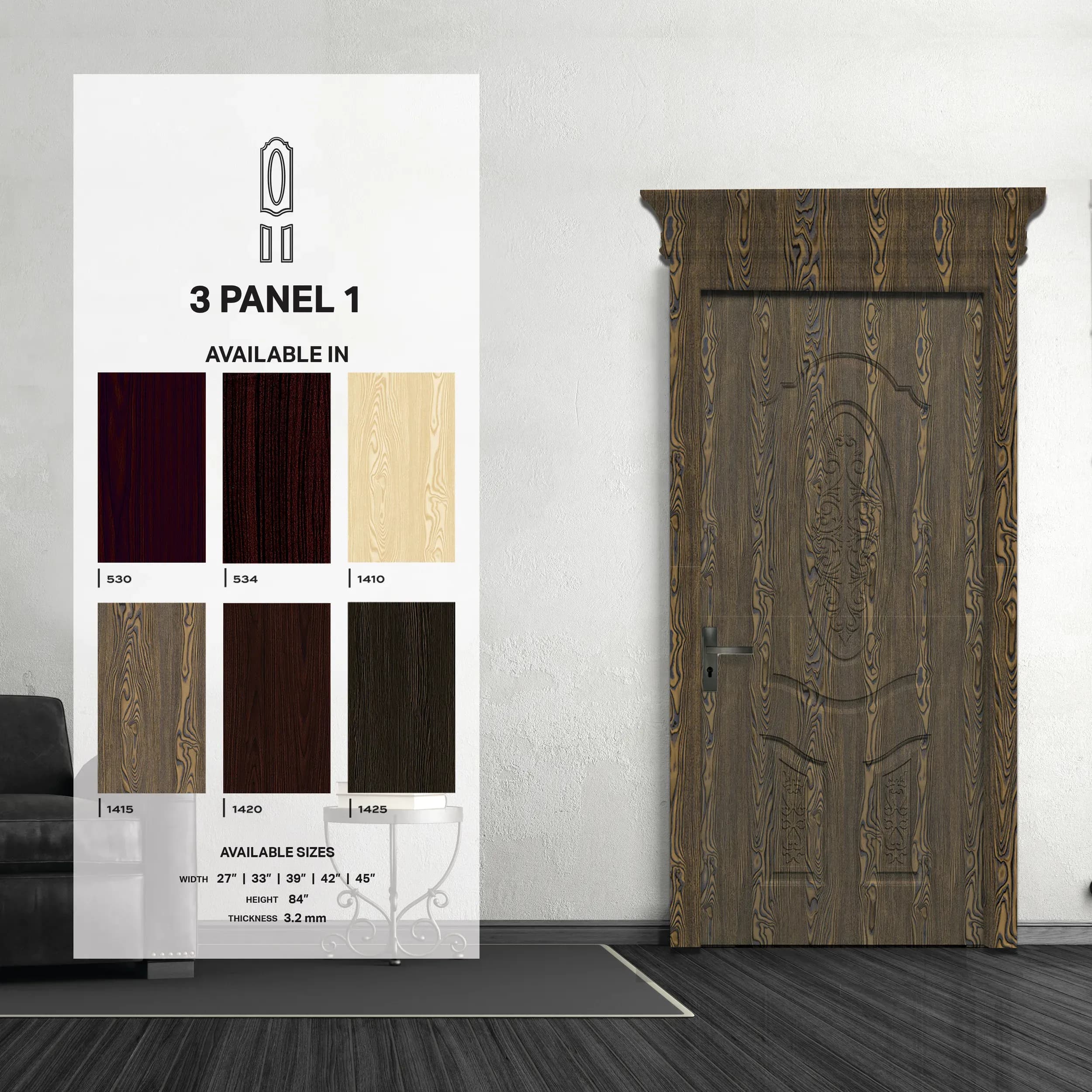 Antique Gold/Bronze/Deep Brown